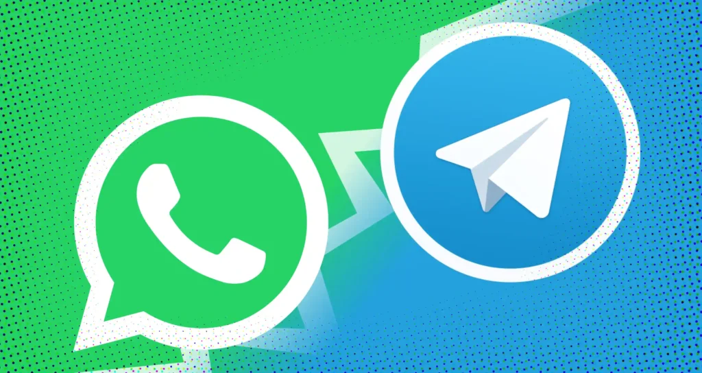 انتقال چت ها از واتساپ به تلگرام