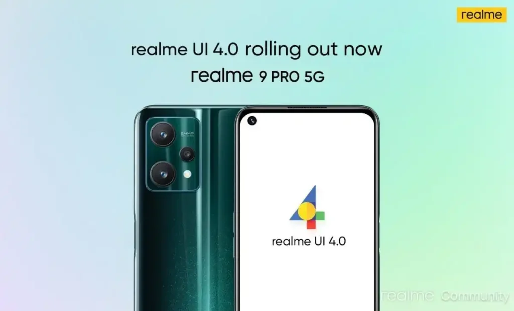 آپدیت Realme UI 4.0