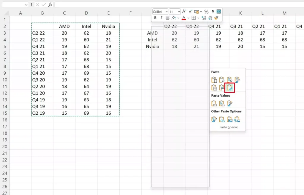 ترفند کاربردی برای Excel