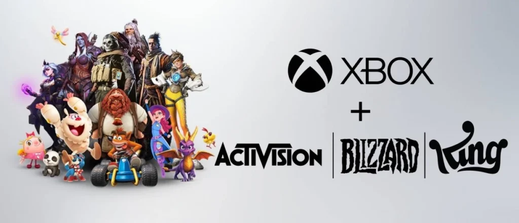 خرید Activision Blizzard توسط مایکروسافت