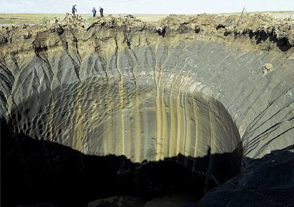 کشف چندین حفره‌ای اسرارآمیز در سیبری