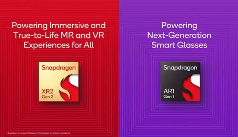 نسل بعدی AR/VR Snapdragon XR2 Gen 2