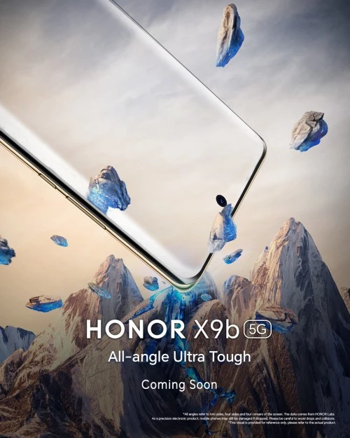 تصاویر طراحی گوشی Honor X9b