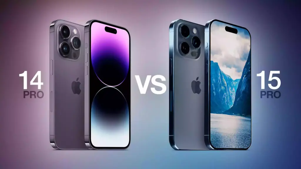 مقایسه گوشی iPhone 15 Pro Max و iPhone 14 Pro Max