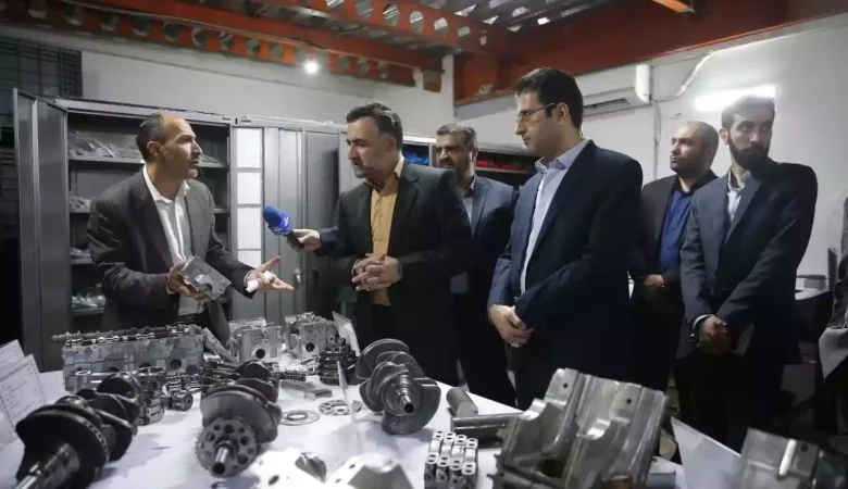 رونمایی از موتور بنزینی ۶ سیلندر ساخت ایران